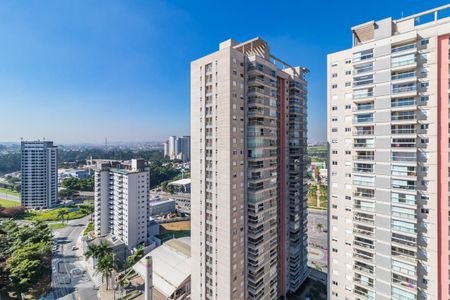 Vista da Varanda da Sala de apartamento para alugar com 2 quartos, 62m² em Bethaville I, Barueri