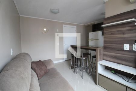 Sala de Estar de apartamento para alugar com 2 quartos, 43m² em Mato Grande, Canoas
