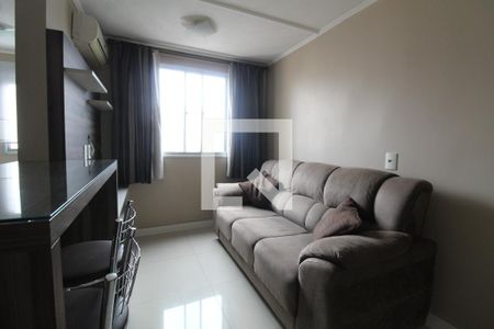 Sala de Estar de apartamento para alugar com 2 quartos, 43m² em Mato Grande, Canoas