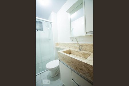 banheiro de apartamento para alugar com 1 quarto, 37m² em Fundação da Casa Popular, Campinas