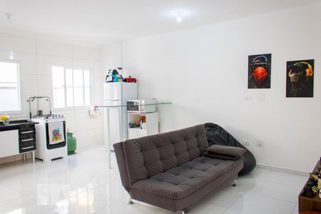 Sala de apartamento para alugar com 2 quartos, 55m² em Vila Curuçá, Santo André