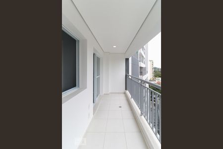 Varanda da Sala/Cozinha de apartamento para alugar com 1 quarto, 32m² em Butantã, São Paulo