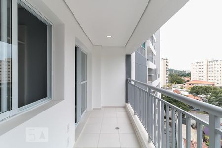 Varanda da Sala/Cozinha de apartamento para alugar com 1 quarto, 32m² em Butantã, São Paulo