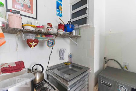 Sala/Cozinha de kitnet/studio à venda com 1 quarto, 20m² em Botafogo, Rio de Janeiro
