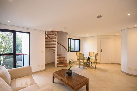 Sala de apartamento para alugar com 2 quartos, 105m² em Vila Andrade, São Paulo