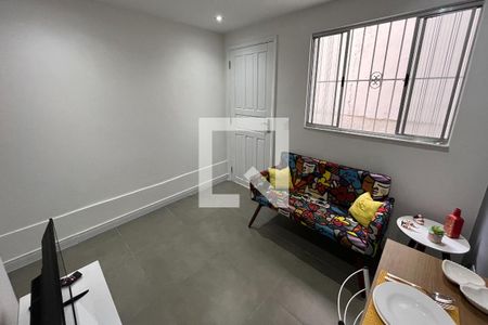 Sala de apartamento para alugar com 1 quarto, 40m² em Botafogo, Rio de Janeiro