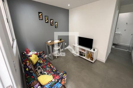 Sala de apartamento para alugar com 1 quarto, 40m² em Botafogo, Rio de Janeiro