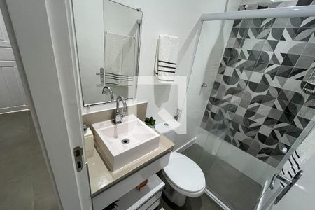 Banheiro de apartamento para alugar com 1 quarto, 40m² em Botafogo, Rio de Janeiro