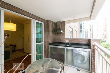 Apartamento para alugar com 43m², 1 quarto e 1 vaga Apartamento para alugar com 43m², 1 quarto e 1 vagaVaranda