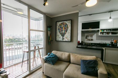 Sala de apartamento para alugar com 2 quartos, 45m² em Belenzinho, São Paulo