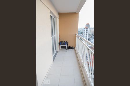Varanda da Sala de apartamento para alugar com 1 quarto, 40m² em Mooca, São Paulo