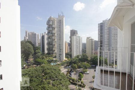 Vista da varanda de apartamento para alugar com 2 quartos, 89m² em Vila Andrade, São Paulo