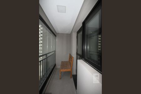 Studio para alugar com 26m², 1 quarto e sem vagaVaranda