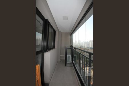 Studio para alugar com 26m², 1 quarto e sem vagaVaranda