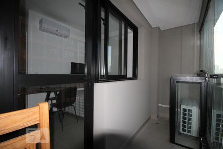 Studio para alugar com 26m², 1 quarto e sem vagaVaranda