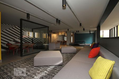 Studio para alugar com 26m², 1 quarto e sem vagaCoworking