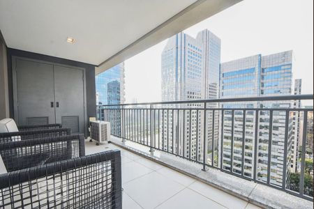 Studio à venda com 62m², 1 quarto e 1 vagaVaranda