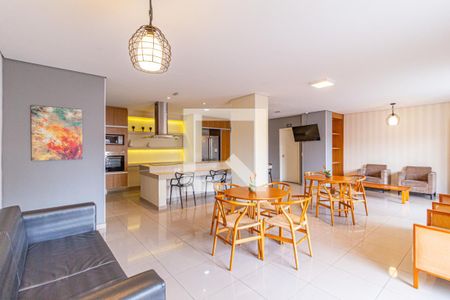 Apartamento para alugar com 49m², 2 quartos e 1 vagaÁrea comum - Salão de festas 2