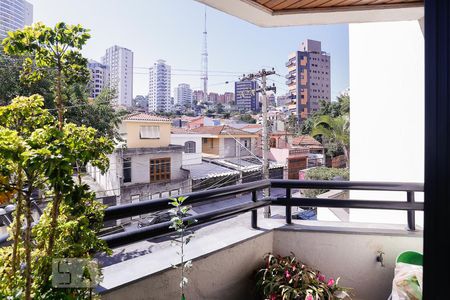 Varanda Sala de apartamento para alugar com 3 quartos, 107m² em Alto da Lapa, São Paulo