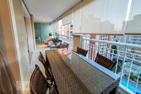 Varanda da Sala de apartamento para alugar com 3 quartos, 165m² em Alto da Lapa, São Paulo