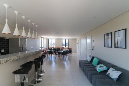 Apartamento à venda com 36m², 2 quartos e 1 vagaÁrea comum - Salão de festas 4