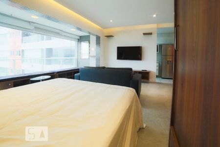 Sala de apartamento para alugar com 1 quarto, 49m² em Campo Belo, São Paulo