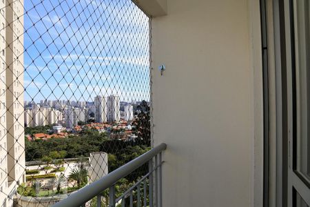 Varanda da Sala de apartamento à venda com 3 quartos, 68m² em Jardim Londrina, São Paulo