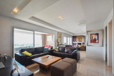 Sala de Estar de apartamento para alugar com 2 quartos, 216m² em Cidade Monções, São Paulo