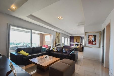 Sala de Estar de apartamento para alugar com 2 quartos, 216m² em Cidade Monções, São Paulo