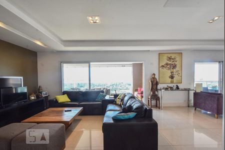 Sala de Estar de apartamento para alugar com 2 quartos, 216m² em Cidade Monções, São Paulo