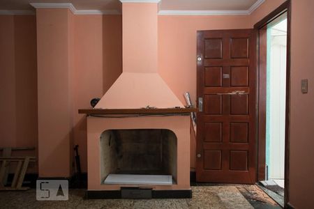 Sala - Lareira de casa para alugar com 3 quartos, 227m² em Vila Santa Catarina, São Paulo