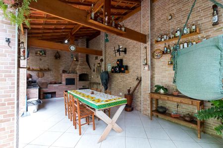 Casa à venda com 205m², 3 quartos e 3 vagasÁrea da churrasqueira