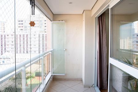 Varanda da Sala de apartamento à venda com 4 quartos, 125m² em Ipiranga, São Paulo