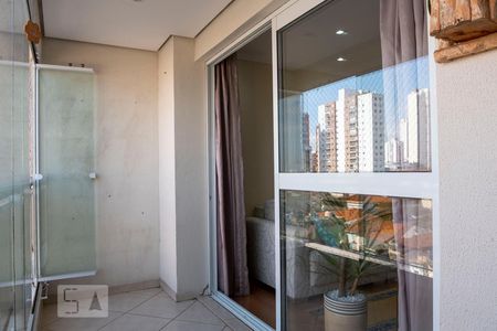 Varanda da Sala de apartamento à venda com 4 quartos, 125m² em Ipiranga, São Paulo