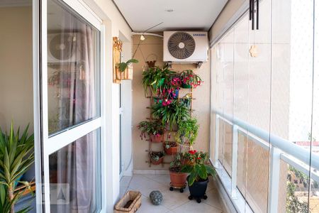 Varanda da Sala de apartamento à venda com 4 quartos, 125m² em Ipiranga, São Paulo