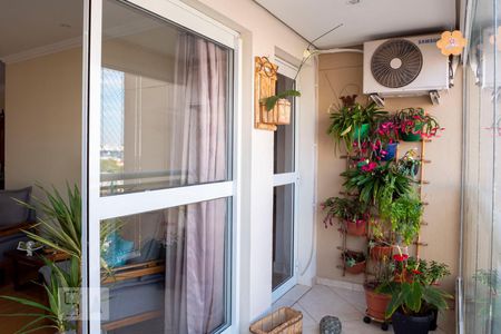 Varanda da Sala de apartamento à venda com 4 quartos, 125m² em Ipiranga, São Paulo
