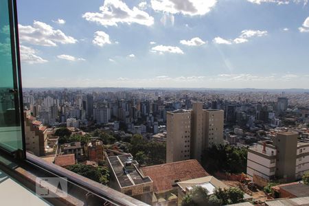 Vista da Sala de apartamento para alugar com 3 quartos, 120m² em São Lucas, Belo Horizonte