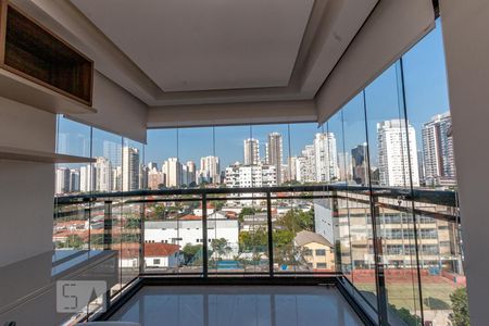 Varanda da Sala de apartamento para alugar com 1 quarto, 41m² em Cidade Monções, São Paulo