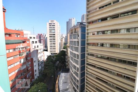 Vista de apartamento para alugar com 1 quarto, 44m² em Consolação, São Paulo