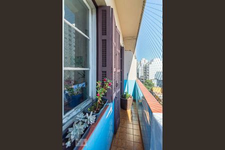 Varanda da Sala de apartamento à venda com 2 quartos, 120m² em Bela Vista, São Paulo