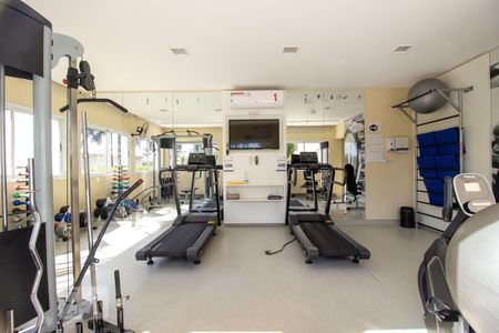 Casa de condomínio à venda com 95m², 3 quartos e 2 vagasÁrea comum - Academia