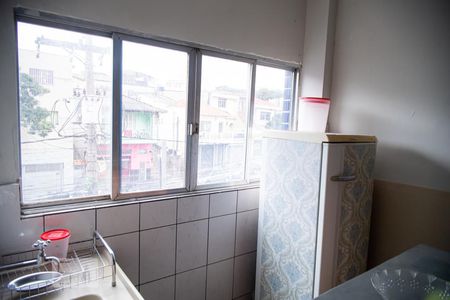 Cozinha de kitnet/studio para alugar com 1 quarto, 25m² em Jardim Japão, São Paulo