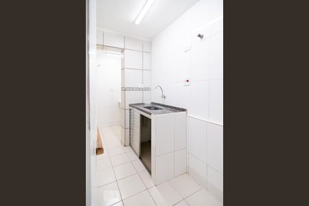 Banheiro Social de apartamento para alugar com 1 quarto, 27m² em Vila Cruzeiro, São Paulo