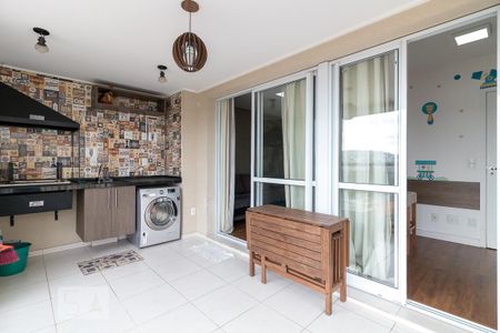 Varanda gourmet de apartamento à venda com 2 quartos, 56m² em Jardim Flor da Montanha, Guarulhos