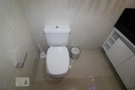 Banheiro 3 lavabo de casa para alugar com 2 quartos, 120m² em Mauá, São Caetano do Sul
