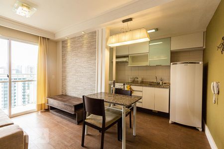 Sala de apartamento para alugar com 2 quartos, 48m² em Vila Andrade, São Paulo