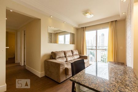 Sala de apartamento para alugar com 2 quartos, 48m² em Vila Andrade, São Paulo