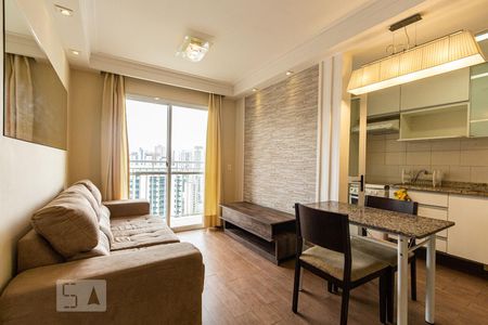 Sala de apartamento para alugar com 2 quartos, 48m² em Vila Andrade, São Paulo