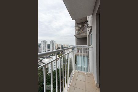 Varanda da Sala de apartamento para alugar com 2 quartos, 48m² em Vila Andrade, São Paulo