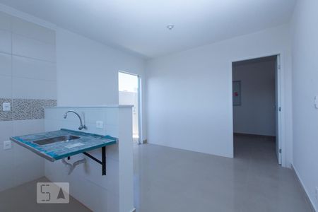 Sala/Cozinha de kitnet/studio para alugar com 1 quarto, 32m² em Vila Augusta, Sorocaba